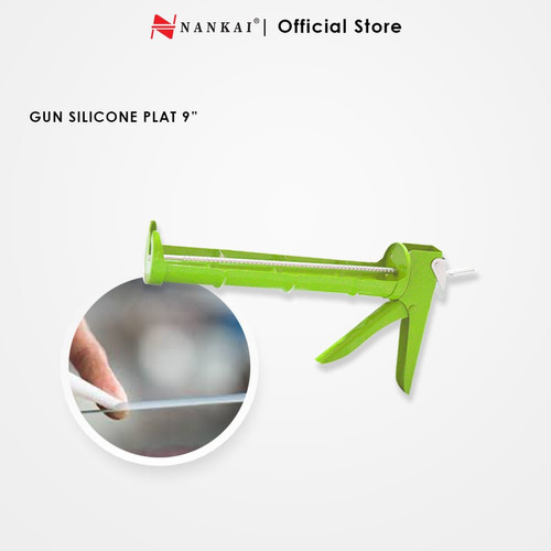 [EZM.8701303] Nankai Silicone Gun / Caulking Gun / Sealant Plat 9"