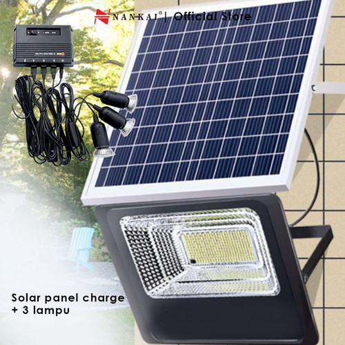 [EZM.8701325] Lampu Solar Panel / Tenaga Surya Nankai