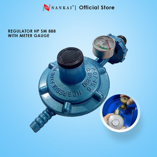 [EZM.8701333] Nankai Regulator Low Pressure SM 888 + Meter