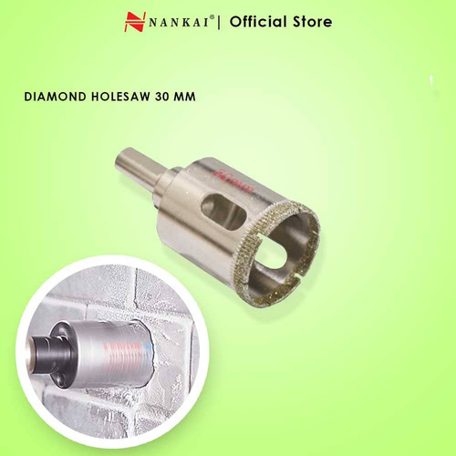 [EZM.8701338] Nankai Mata Bor Pembolong Kaca / Diamond Holesaw 30mm