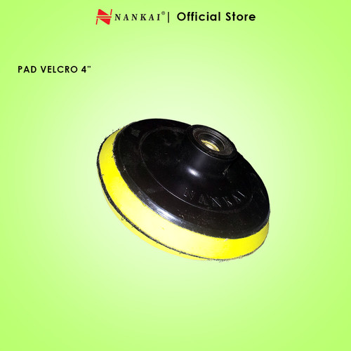 [EZM.8701341] Nankai Velcro Pad 4" / Tatakan Amplas Gerinda Tangan