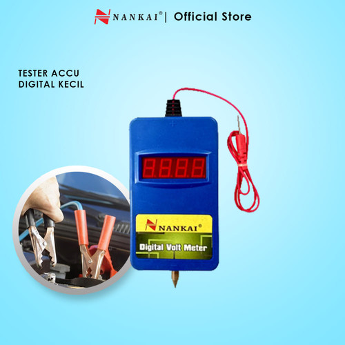 [EZM.8701352] Nankai Tester Aki Motor / Mobil Digital Kecil