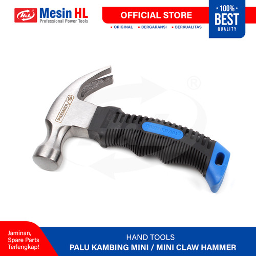 [EZM.8600054] HL Palu Kambing Mini / Mini Claw Hammer HL Premier 8oz