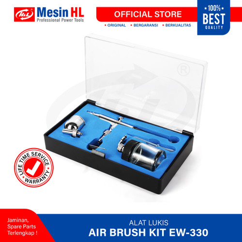 [EZM.8600086] HL Alat Lukis Air Brush Kit Type EW 330