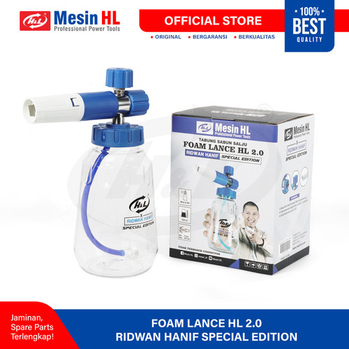 [EZM.8600089] HL Botol Sabun Foam Lance 2.0 Special Edition Mesinhl X Ridwan Hanif / Snow Wash Jet Cleaner
