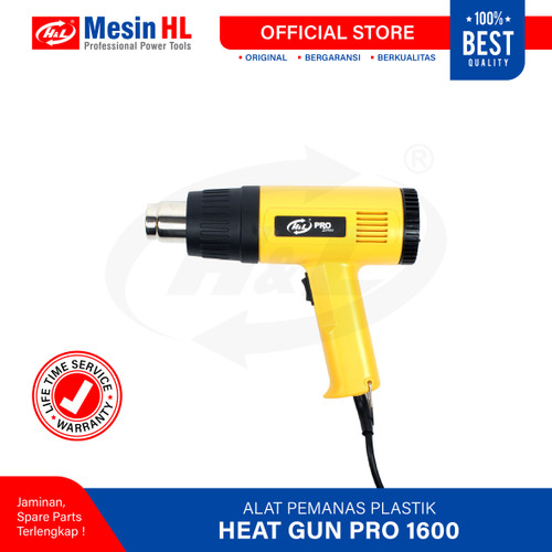 [EZM.8600955] HL Alat Pemanas Plastik / Heat Gun PRO 1600W