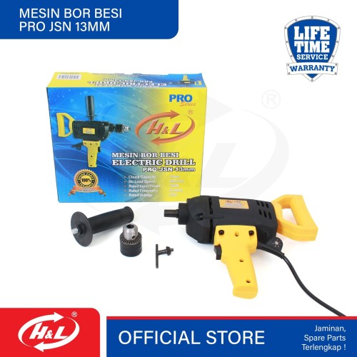 [EZM.8600959] HL Mesin Bor Besi / Electric Drill PRO JSN 13 mm