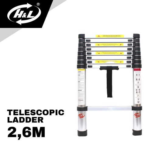 [EZM.8600987] HL Tangga Teleskopik 2.6 Meter