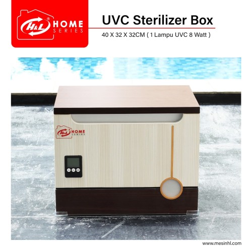 [EZM.8601118] Sterilizer Box UV H&L Home Series - 1 Lampu @8 Watt