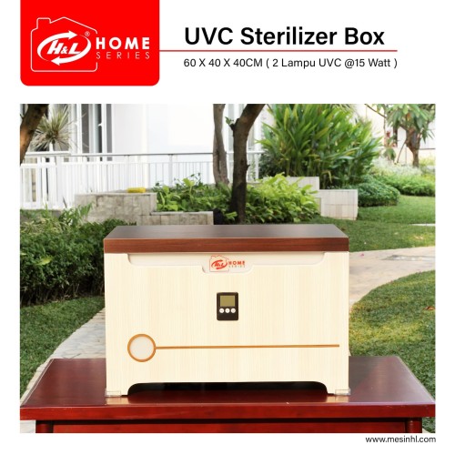 [EZM.8601120] Sterilizer Box UV H&L Home Series - 2 Lampu @15 Watt