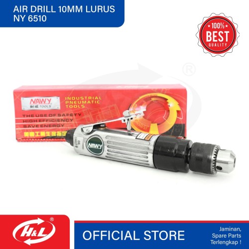[EZM.8601137] HL Mesin Bor Angin Air Drill Lurus 10mm Nawy 6510