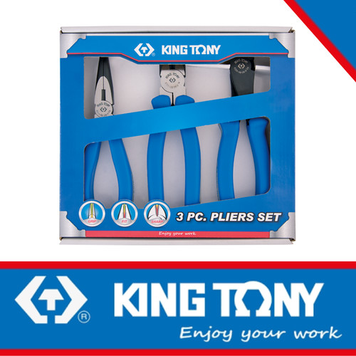 [EZM.8900032] 3PC.PLIERS SET 8" 42213GP01