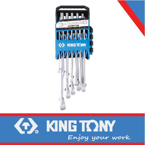 [EZM.8901225] 12PC PORTABLE COMBINATION WRENCH SET 8-22MM - KING TONY 12D12MRS