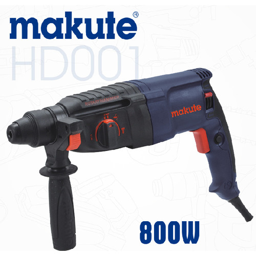 [EZM.8901260] BOR LISTRIK IMPACT - HAMMER DRILL 800W MAKUTE - POWER TOOLS - HD001