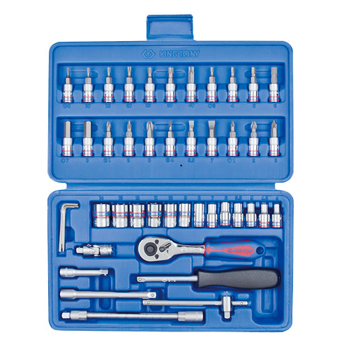 [EZM.8901304] KUNCI SOK SET 46PC 1/4" DR.SOCKET SET 0ST2346MR KUNCI SOKET SET