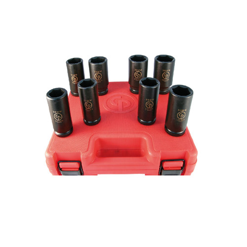 [EZM.8901306] SOKET SET 3/4 8PC DEEP IMPACT SS618D CHICAGO PNEUMATIC SHOK