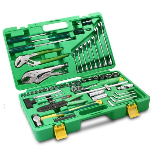 [EZM.4600904] Tekiro Mekanik Tools Plastik 100 Pcs /Toolkit / Tools - Alat Perkakas