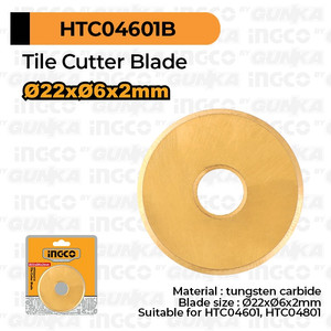 [EZM.8100084] Tile Cutter Blade (Ø22xØ6x2mm) HTC04601B Mata Pisau Potong Keramik Marmer Granit