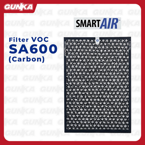 [EZM.8100109] 2-Pcs VOC Filter SmartAIR SA600 (Activated Carbon) Replacement Refill Pengganti Air Purifier Pembersih Udara Anti Bau Asap Aroma Rokok Cat Zat Kimia Berbahaya Volatile Organic Compound