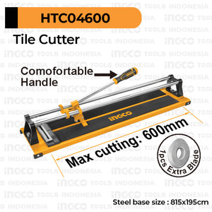 [EZM.8100731] Tile Cutter (600 mm) INGCO HTC04600 Alat Potong Pemotong Keramik Marmer Granit Manual