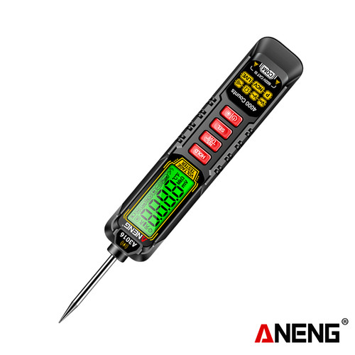 [EZR.2000010] Aneng A3016 Rechargeable AC / DC Voltage Smart Mini Pen-Type Digital Multimeter NCV Test