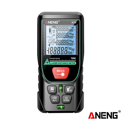 [EZR.2000015] Aneng K70 Meteran Digital Smart Laser Rangefinder Portable Distance Digital Angle Laser
