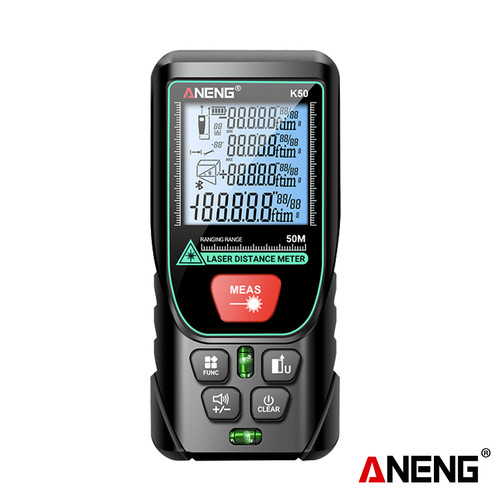 [EZR.2000016] Aneng K50 Meteran Digital Smart Laser Rangefinder Portable Distance Digital Angle Laser