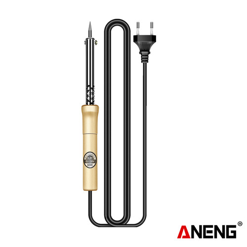 [EZR.2000020] Aneng SL501 Solder Listrik Gagang Kayu Soldering Iron Handle Solder Listrik 60W