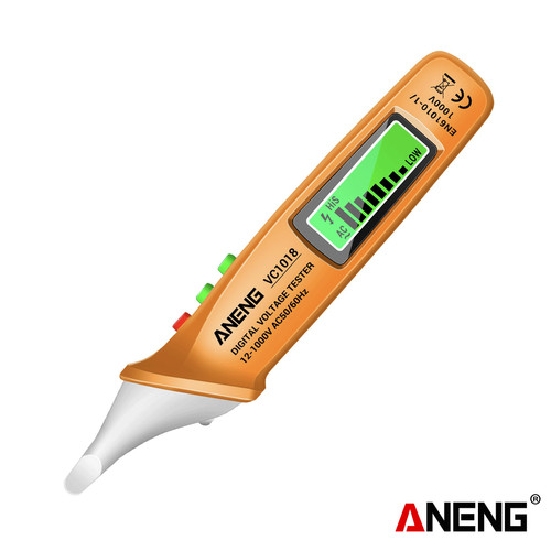 [EZR.2000055] Aneng VC1018 Digital Intelligent AC Voltage Meter 1000V NCV Smart Sensor Tester Pen Buzzer Detector