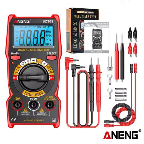 [EZR.2000067] Aneng SZ309 Pro Multimeter Professional High Precision Digital Cary Small Size AC/DC Voltage