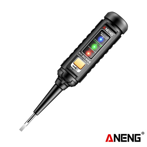 [EZR.2000089] Aneng B15 Induction Tester Pen Highlight Color Light Professional AC Voltage Detection Screwdriver