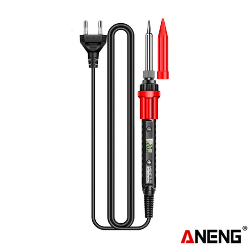 [EZR.2000092] Aneng SL105 60W Digital Soldering Iron Kit Repair Soldering Tool Electric Soldering Iron Temperature 180-520C