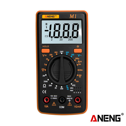 [EZR.2000231] Aneng M1 Digital Multimeter Voltage AC DC Current Resistance Original
