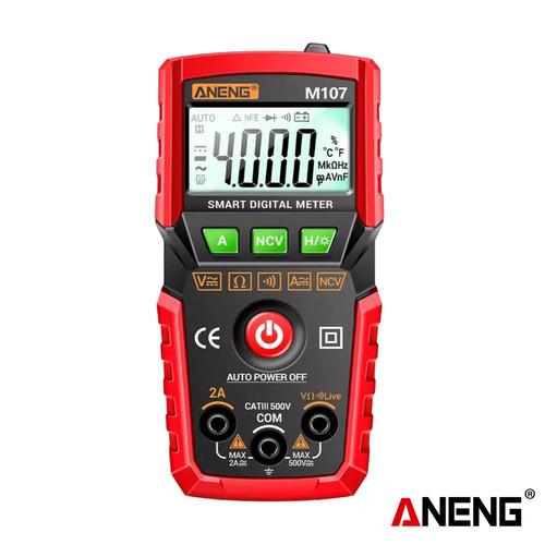 [EZR.2000315] Aneng M107 Smart Digital Multimeter AC/DC Electrical Original
