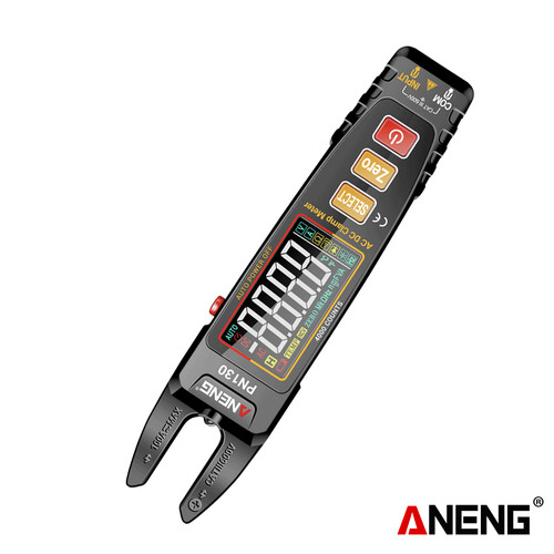[EZR.2000343] Aneng PN130 U-shaped Clamp Meter Tester AC/DC Voltage Current Tools with USB Charge Type-c Cable