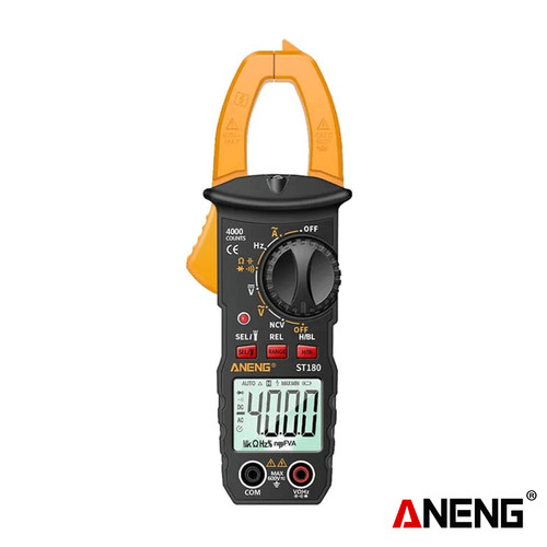 [EZR.2000389] Aneng ST180 Digital Clamp Multimeter Tang Ampere 4000 Count Original