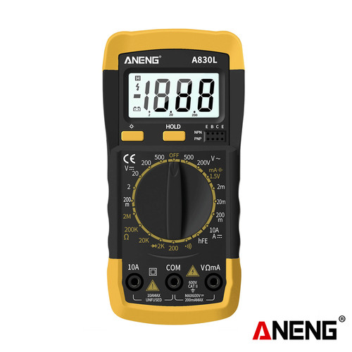 [EZR.2000411] Aneng A830L Digital Multimeter AC DC Voltage Diode Freguency Original