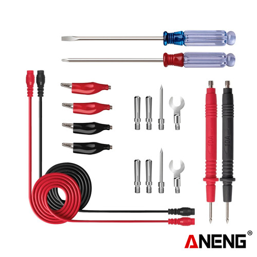 [EZR.2000414] Aneng PT1020+ Kabel Multimeter Digital 10A Combination Plug Original