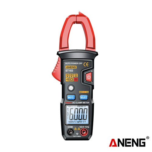 [EZR.2000427] Aneng ST183 Tang Ampere Digital Multimeter Tester Clamp Original