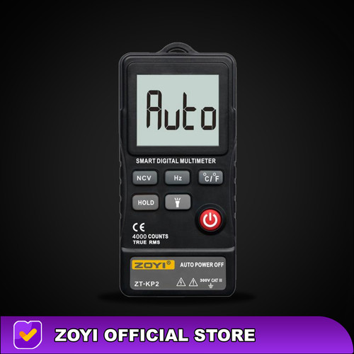 [EZR.2100072] ZOYI ZT-KP2 Smart Auto Multitester Avometer Digital Buzer AC/DC HZ