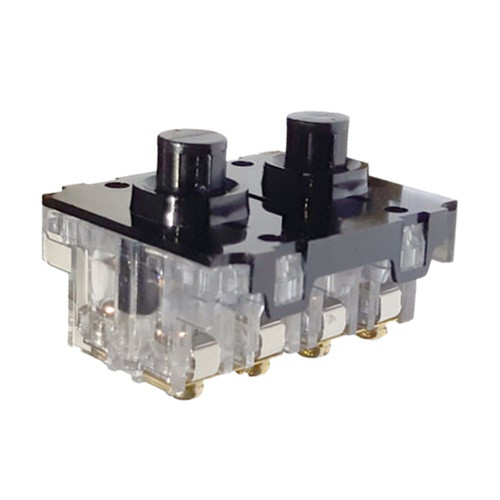[EZM.5800011] HANYOUNG Kontak Blok Contact Block Pendant Hoist Switch HY-102D HY102D Double Speed