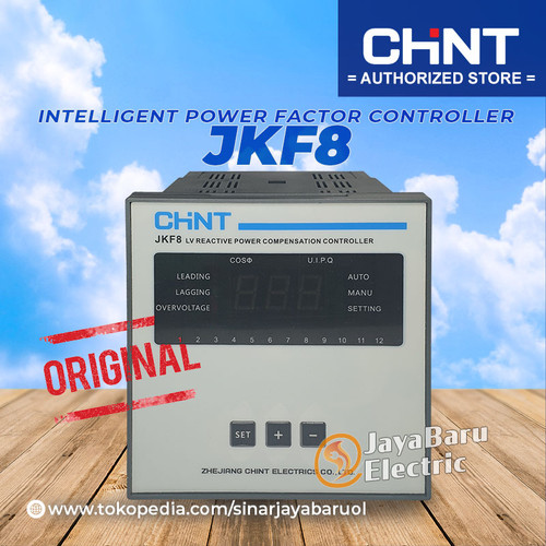 [EZM.5800267] Intelligent Reactive Power Factor Controller CHINT JKF8 JKF8-12