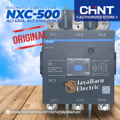 [EZM.5800405] Contactor Kontaktor CHINT NXC-500 NXC500 110V 220V 400V
