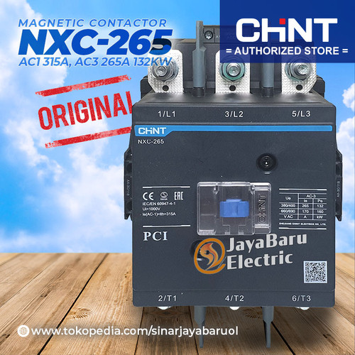 [EZM.5800408] Contactor Kontaktor CHINT NXC-265 NXC265 110V 220V 400V