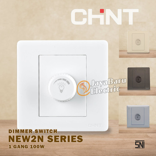 [EZM.5800524] Dimmer Switch Lampu Chint New2N