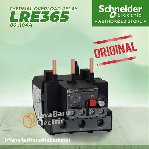 [EZM.5800658] SCHNEIDER Thermal Overload Relay LRE365 80-104A