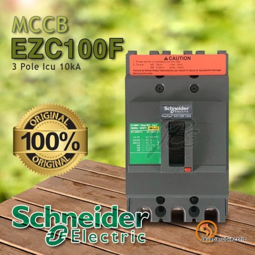 [EZM.5800722] MCCB Schneider EasyPact EZC100F 3P 60A 75A 80A 100A