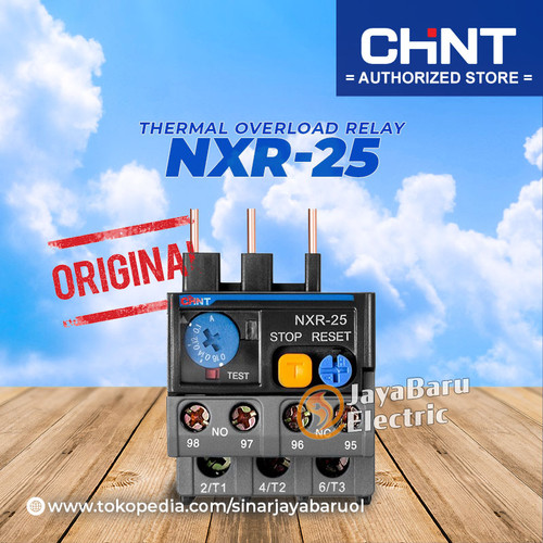 [EZM.5800734] Thermal Overload Relay CHINT NXR-25 NXR25