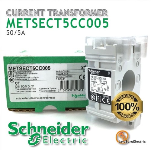 [EZM.5800738] Current Transformer CT SCHNEIDER 50A 50/5A METSECT5CC005