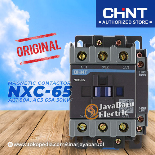 [EZM.5800742] Contactor Kontaktor CHINT NXC-65 NXC65 24V 36V 110V 220V 400V